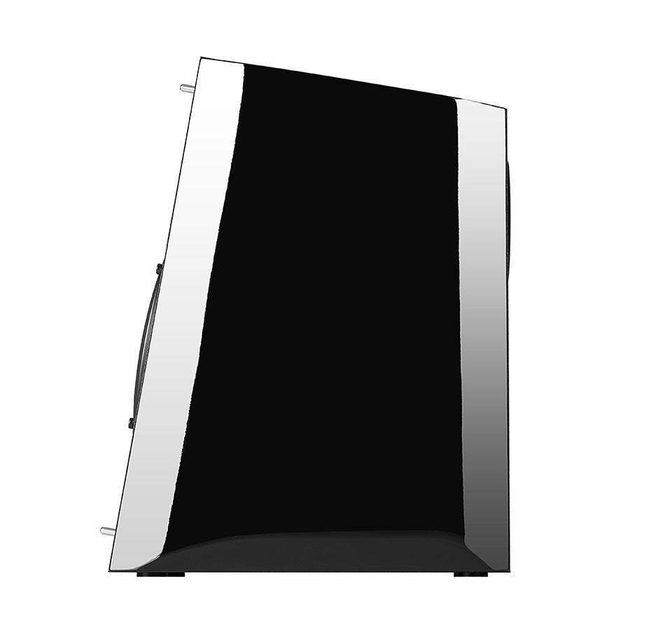 R2000DB - Powered Bluetooth Bookshelf Speaker - Black