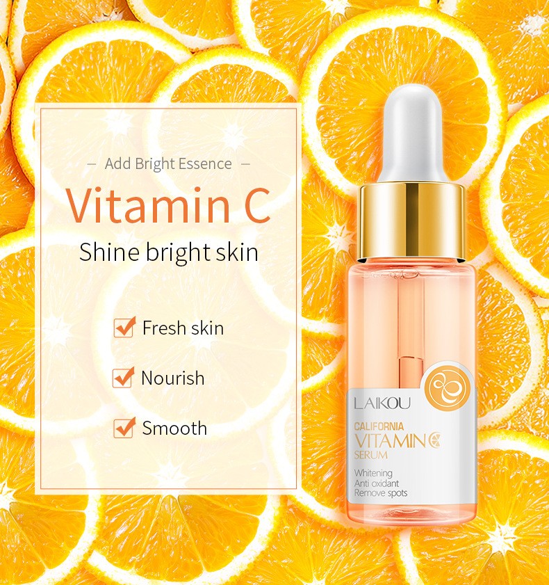 LAIKOU Sakura Serum Japan Extract Serum Vitamin C Essence- 17 ml