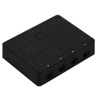4 Ports USB2.0 Sharing Device Switch Switcher Adapter Box for PC Scanner Printer