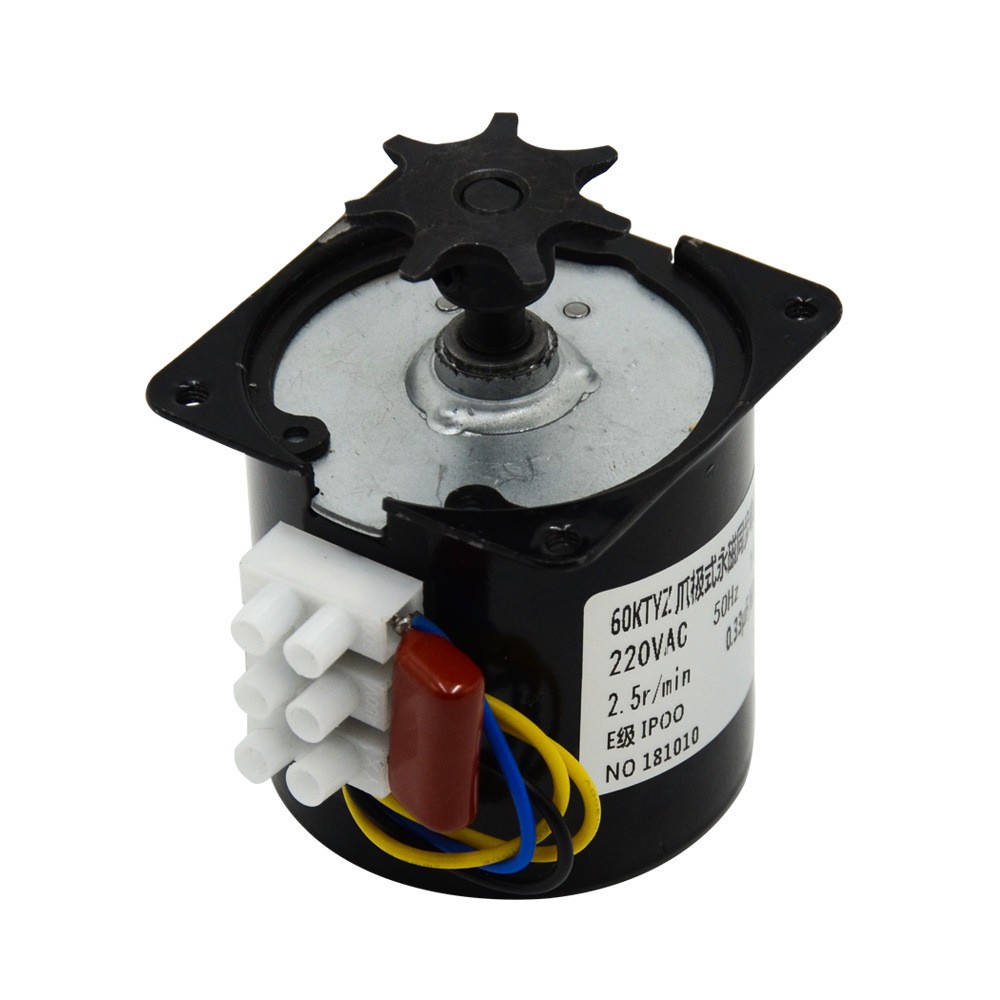 Egg Turning Motor incubator turning motor for Automatic Egg Incubators AC220V 2.5 r/min 14W Turning Motor with Gear Deceleration Controllable Permanent Magnet Synchronous Motor