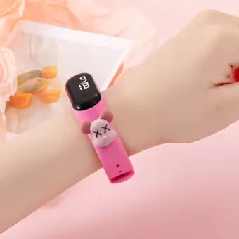 Children's Watch LED Display Electronic Digital Watch Cartoon Girls Boys Wrist Watch Children's Gifts