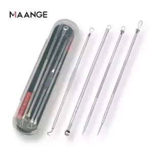Stainless Steel Acne Needles Pimple Blemish Extractor Blackhead Remover Tool Pore Cleaner Acne Treatment Face Skin Care Tool