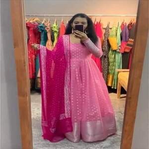 Semi stitch salwar kameeez
