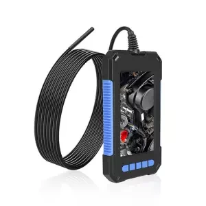 5MM Industrial Inspection Borescope Camera Waterproof Screen Endoscope - Black 5M