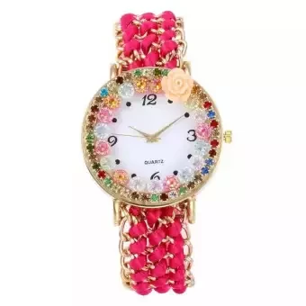 Handmade Paris Bracelet Red FB3 Watch For Wommen&girls