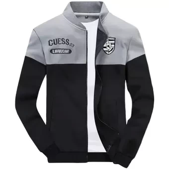 Men's Winter Jacket ((-GRAY-BLACK-))