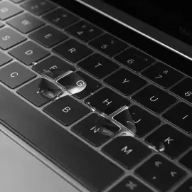 WIWU, Macbook Pro 13" M1 2020 Keyboard Protector, Keyboard Protector for Macbook Pro 13 inch A2338 A2289 A2251 US Layout- Transparent