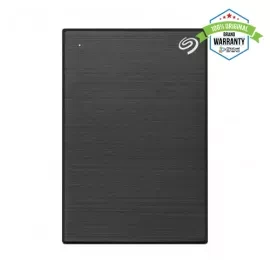 Seagate Backup Plus Slim 1TB USB 3.0 External HDD - Black/Silver