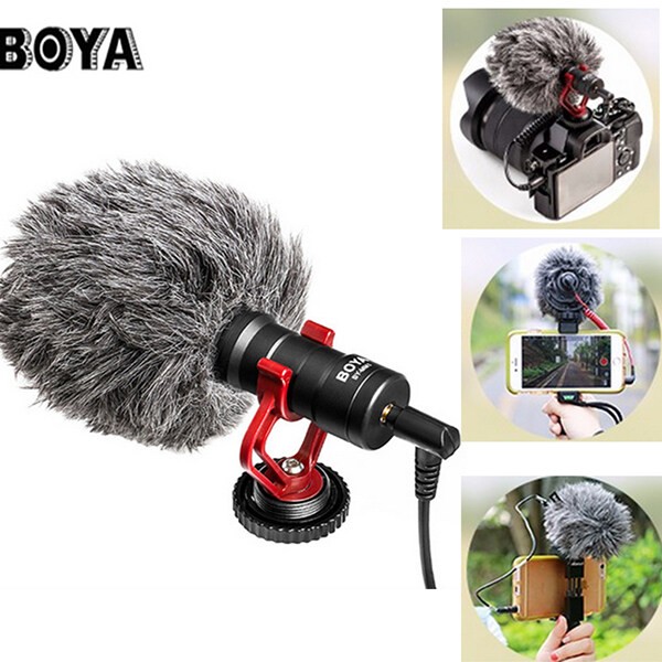 BOYA BY-MM1 Universal Cardioid Microphone -Compact On Camera Video